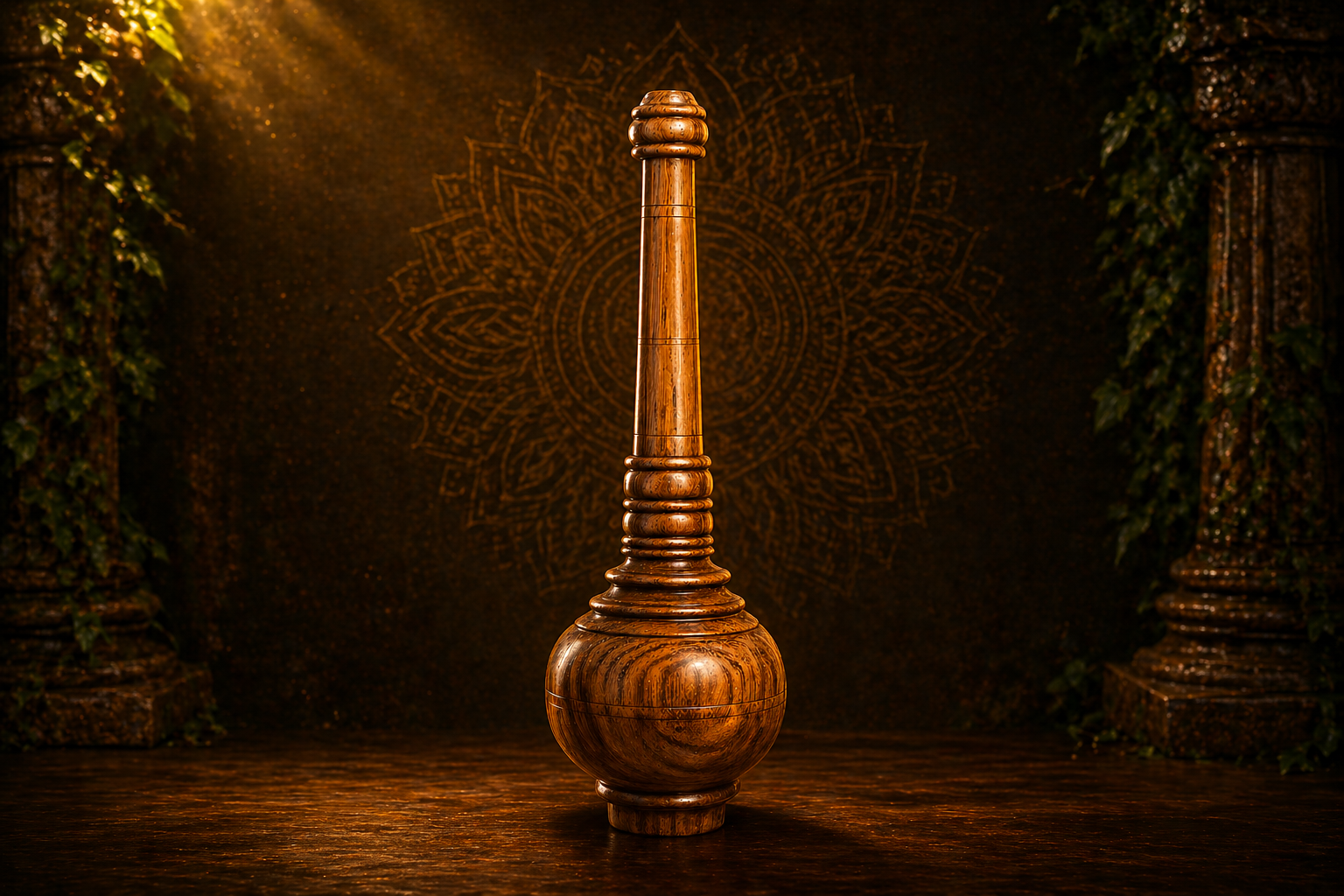 heavy wooden gada